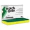 Scotch-Brite Professional Medium-Duty Scrubbing Sponge, 3.6 x 6.1, Yellow/Green, PK20 74 - alternate 2